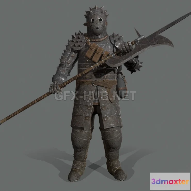 1187442 - PBR Game 3D Model - Northern Heavy Armor