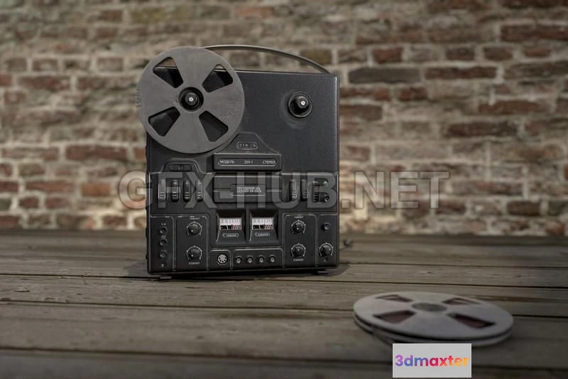 1187448 - PBR Game 3D Model - Nota 203-1 radio PBR
