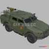 1187450 - PBR Game 3D Model - Novator light armored vehicle Stugna P
