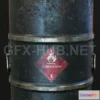 1187498 - PBR Game 3D Model - Oil Barrel
