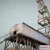 1187500 - PBR Game 3D Model - Oil Derrick