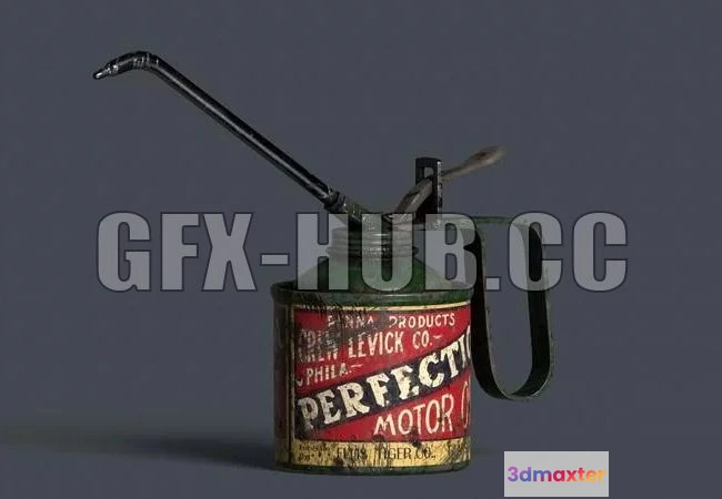 1187512 - PBR Game 3D Model - Oilcan Texture