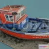 1187526 - PBR Game 3D Model - Old Boat (obj, tex)