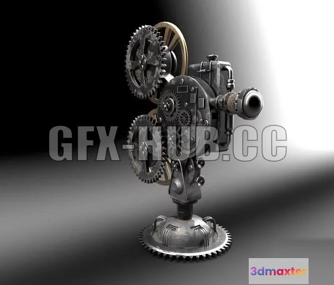 1187536 - PBR Game 3D Model - OLD CAMERA