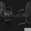 1187544 - PBR Game 3D Model - Old Chair PBR