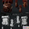 1187564 - PBR Game 3D Model - Old Fantasy Backpack
