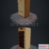 1187574 - PBR Game 3D Model - Old Fridge