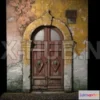 1187590 - PBR Game 3D Model - Old italian door