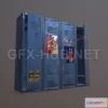 1187602 - PBR Game 3D Model - Old Locker PBR