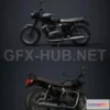 1187616 - PBR Game 3D Model - Old motorbike