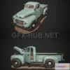 1187622 - PBR Game 3D Model - Old Pickup