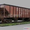 1187648 - PBR Game 3D Model - Old Southern Railcar