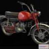 1187660 - PBR Game 3D Model - Old Soviet Scooter
