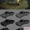 1187676 - PBR Game 3D Model - Old Toyota PickUP -