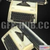 1187686 - PBR Game 3D Model - Old Typewriter