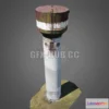 1187688 - PBR Game 3D Model - Old USSR Water Tower