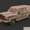 1187696 - PBR Game 3D Model - Old Wagon (Revisit)