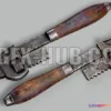 1187710 - PBR Game 3D Model - Old Wrench