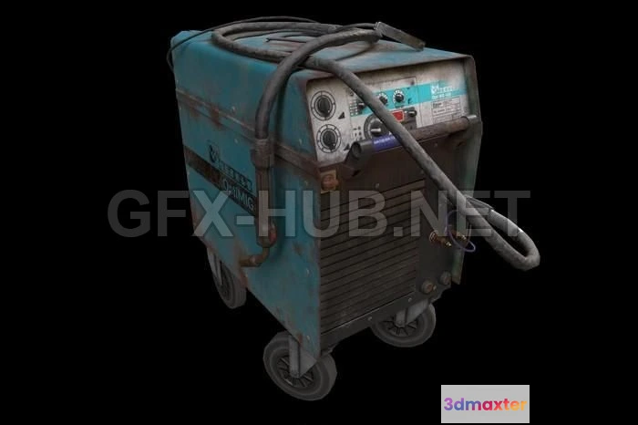 1187730 - PBR Game 3D Model - OptiMIG 450 - Welding Machine
