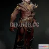 1187740 - PBR Game 3D Model - Orc Warrior