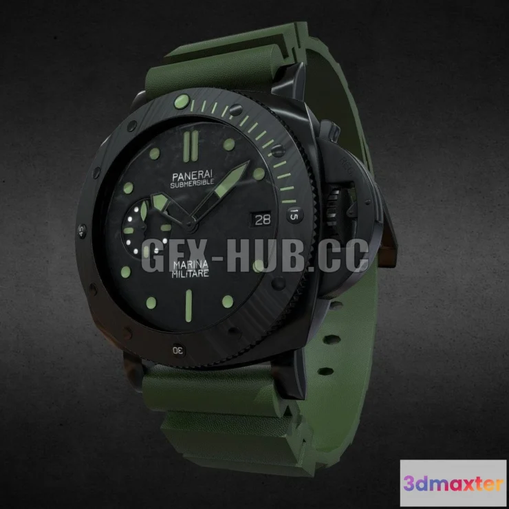 1187816 - PBR Game 3D Model - Panerai WATCH