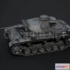 1187822 - PBR Game 3D Model - Panzer 3