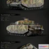 1187830 - PBR Game 3D Model - Panzerkampfwagen IV