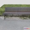 1187840 - PBR Game 3D Model - Park benc