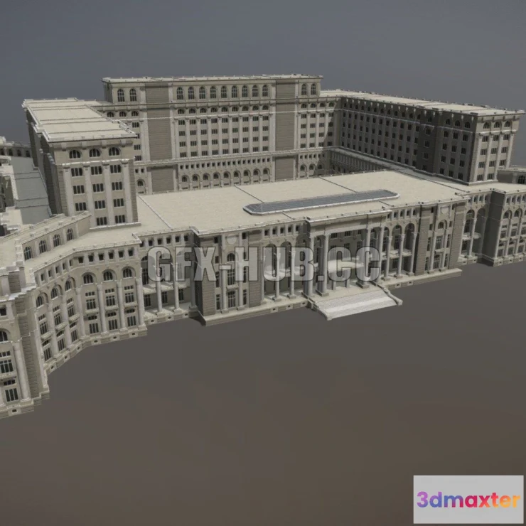 1187844 - PBR Game 3D Model - Parliament