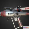 1187886 - PBR Game 3D Model - Pearce 75 atom ray gun