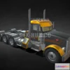 1187906 - PBR Game 3D Model - Peterbilt 367 Heavy Haul