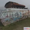 1187928 - PBR Game 3D Model - Photogrammetry Abandoned Boat (obj, tex)