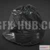 1187934 - PBR Game 3D Model - Photorealistic Trashbag PBR