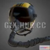 1187972 - PBR Game 3D Model - Pilot Helmet HGU-55