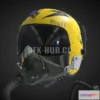 1187974 - PBR Game 3D Model - Pilot Helmet
