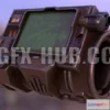 1187986 - PBR Game 3D Model - Pip Boy 2000
