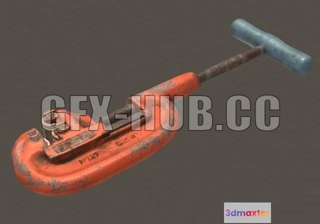 1187988 - PBR Game 3D Model - Pipe cutter