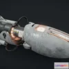 1188074 - PBR Game 3D Model - Portal gun (Destroyed Aperture)