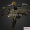 1188104 - PBR Game 3D Model - Post-Apocalyptic Kriss Vector