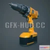 1188112 - PBR Game 3D Model - Power Drill