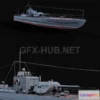 1188160 - PBR Game 3D Model - Project 1124 armored boat PBR
