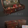 1188192 - PBR Game 3D Model - Quidditch Chest