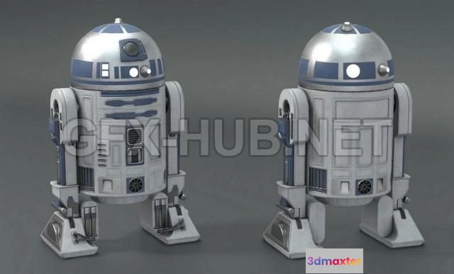 1188194 - PBR Game 3D Model - R2-D2