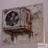 1188254 - PBR Game 3D Model - Realistic AC unit
