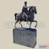 1188278 - PBR Game 3D Model - Reiterstatue Marc Aurel