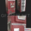 1188304 - PBR Game 3D Model - Retro Futuristic Soda Machine