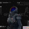 1188320 - PBR Game 3D Model - Revival Space Suit