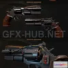 1188322 - PBR Game 3D Model - REVOLVER REDEEMER