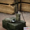 1188360 - PBR Game 3D Model - RO Tactical Radio a-9695