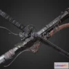 1188370 - PBR Game 3D Model - Roaring Thunder-3434 Sekiro Trick Weapon